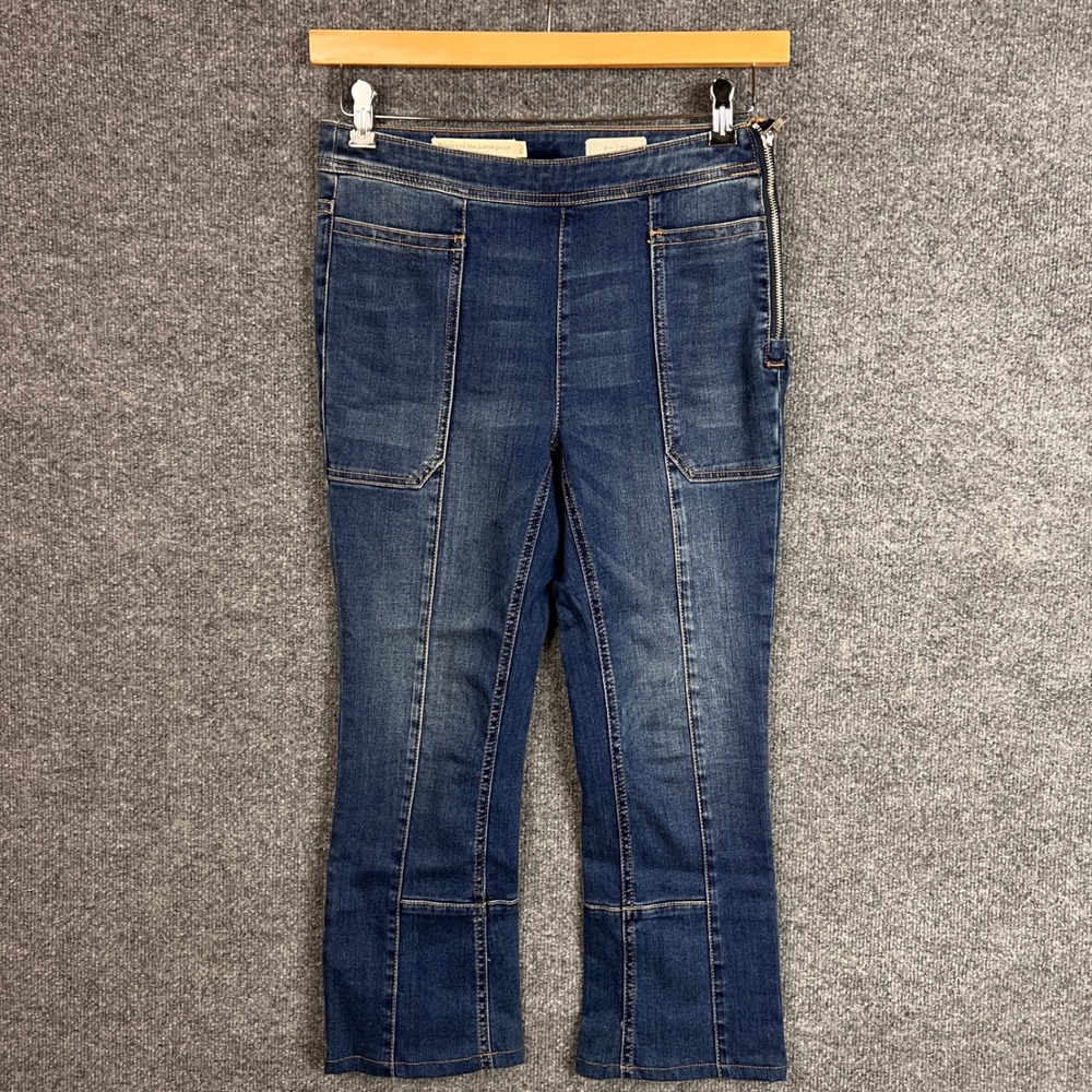 Pilcro and‎ the Letterpress Women's Zip Pocket Cropped Jeans Size 27
